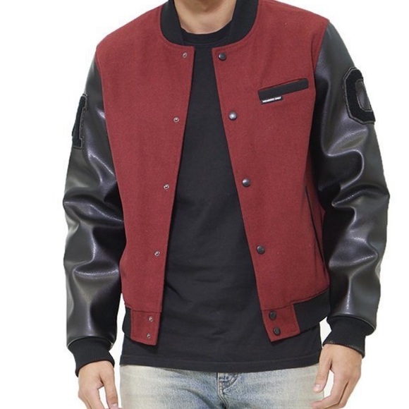 members only varsity jacket